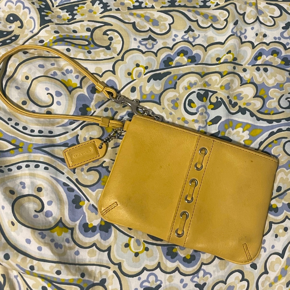 Coach wristlet